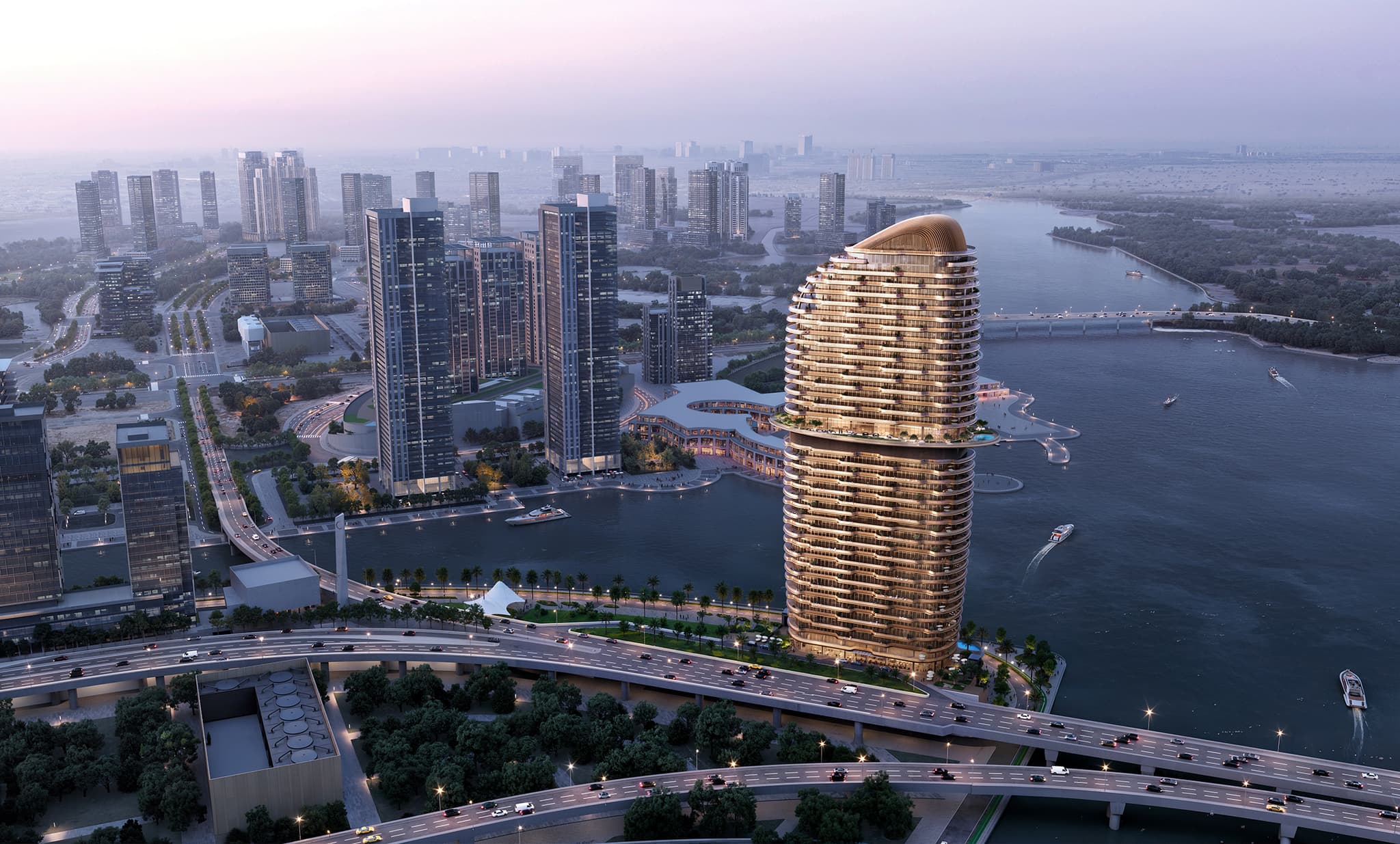 Al Maryah Island, home of ADGM and Abu Dhabi's financial district