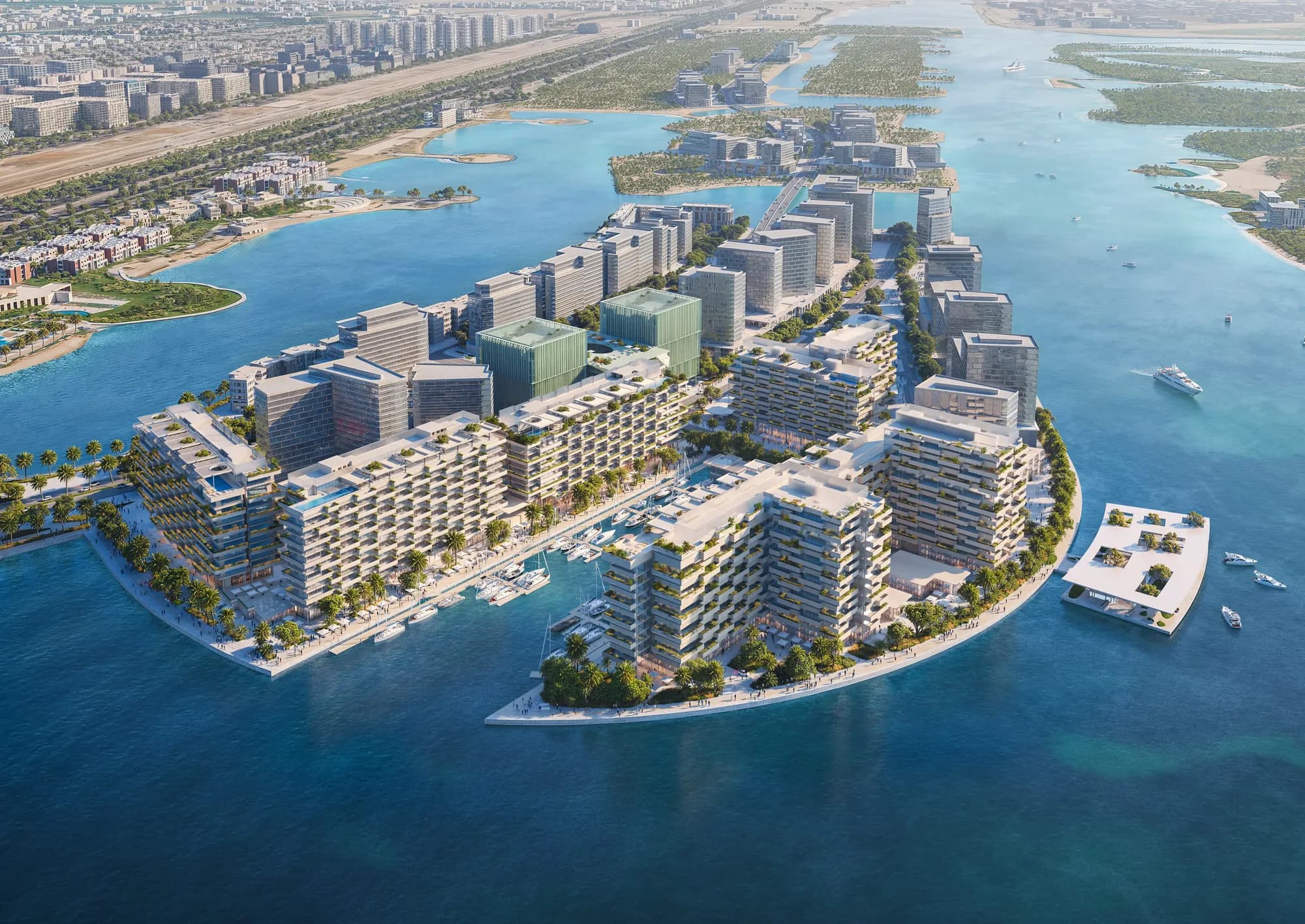 Al Raha Beach waterfront precinct